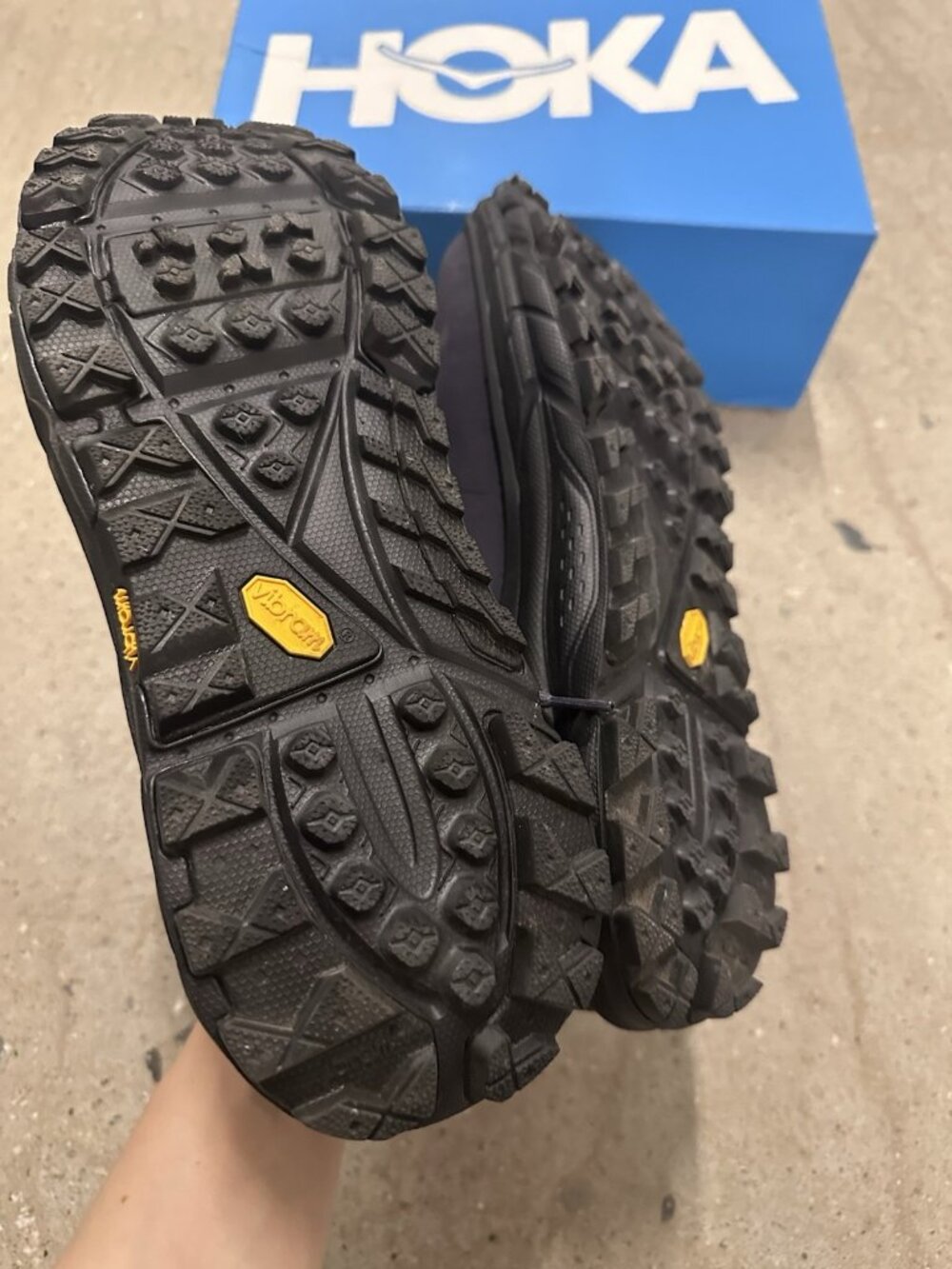 HOKA U Tor Summit Sneakers Squid Ink Dark Blue - Picture 10 of 12